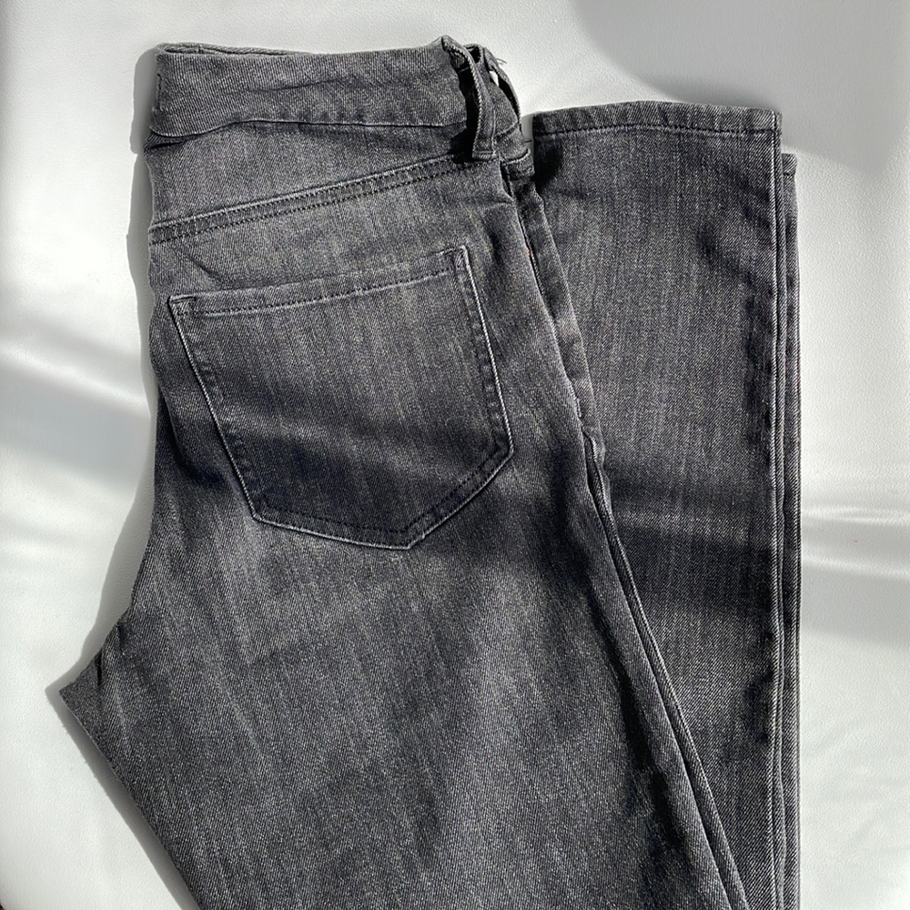 Express Washed Blacked Skinny Mid rise Ultra Hyper Stretch Ankle